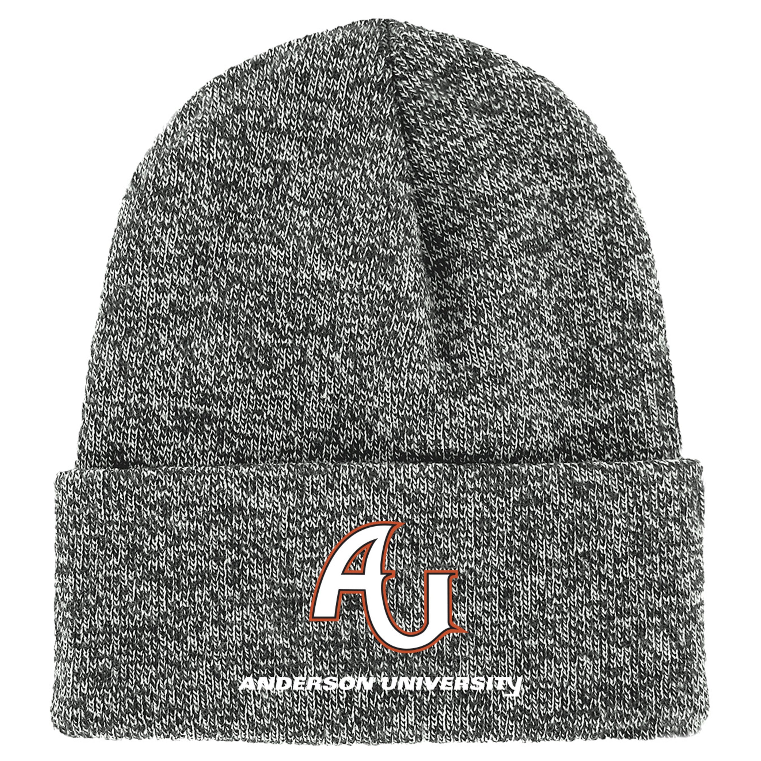 Marled Knit Beanie | Black