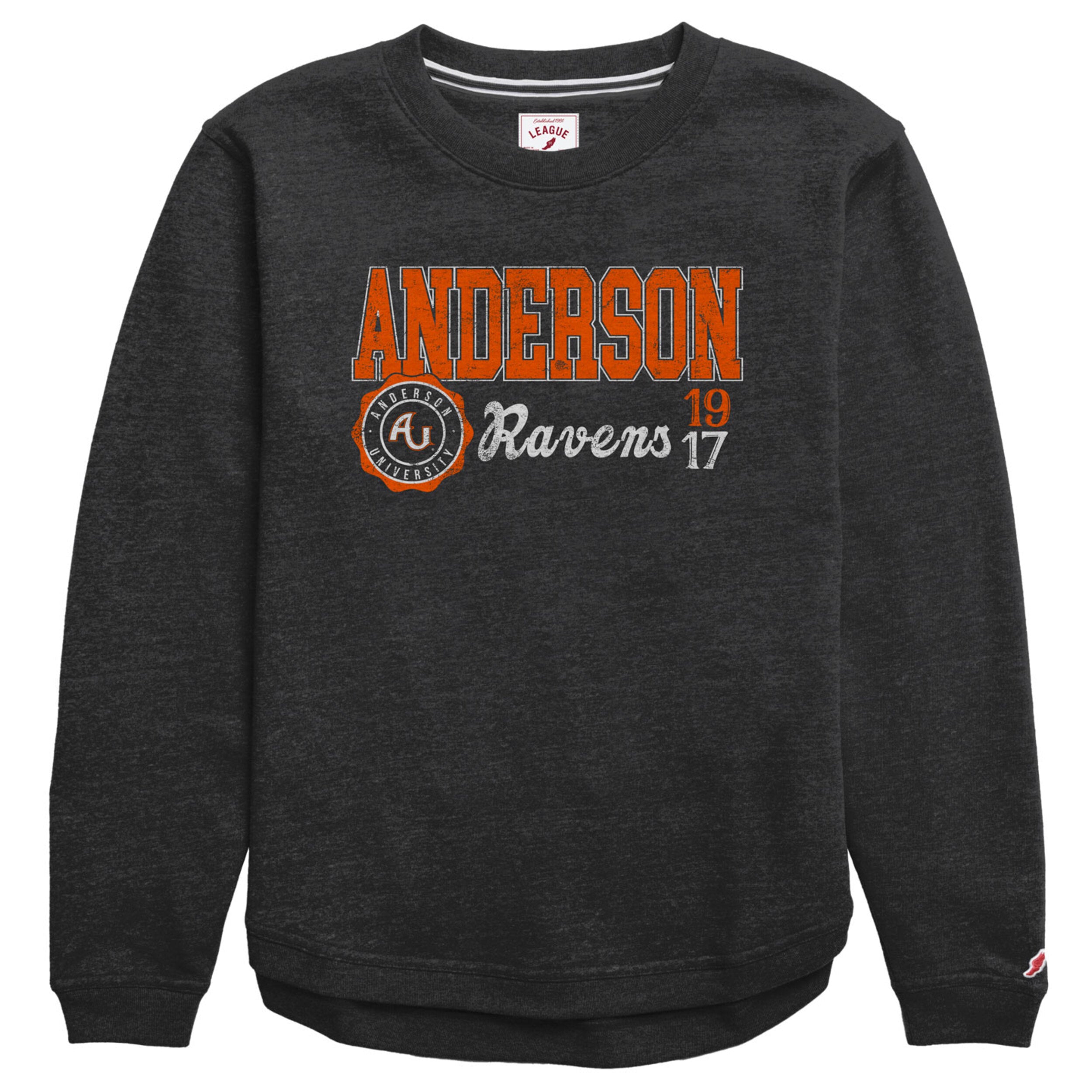 Victory Springs Ladies Crewneck | Heather Onyx