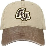 Terra Twill Adjustable Hat | Khaki & Brown