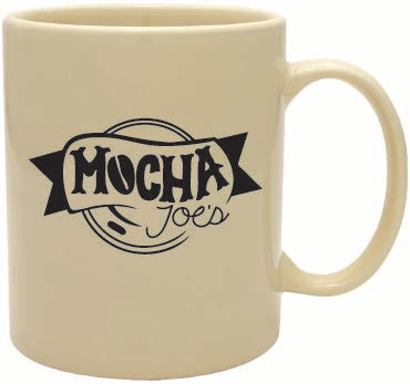 11 Oz. Mocha Joe's Mug | Almond