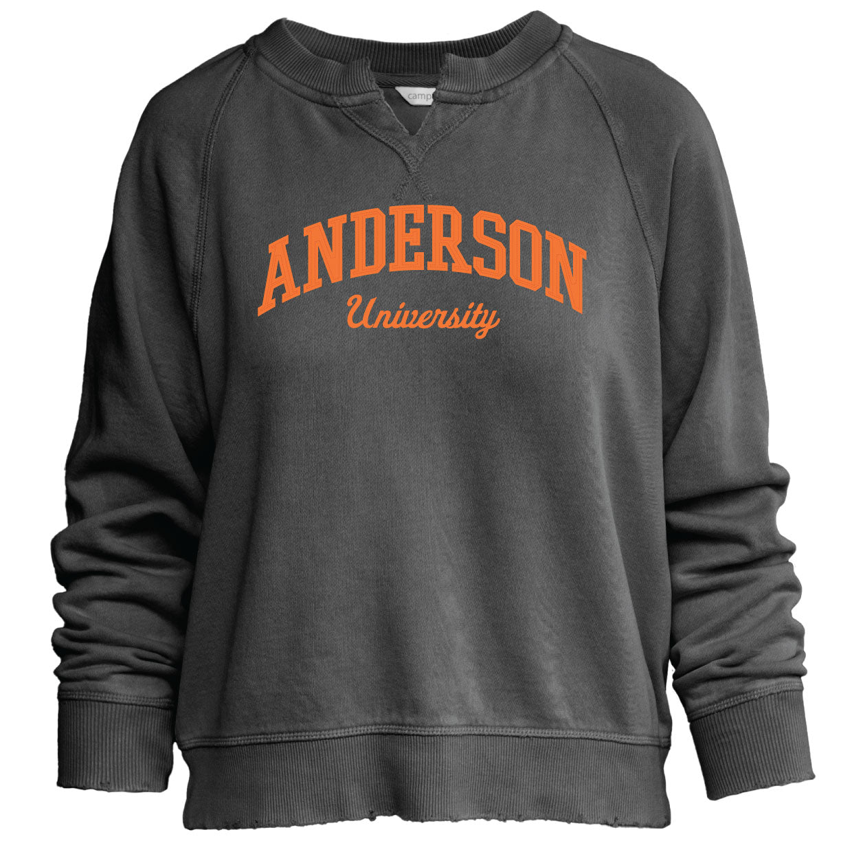 Willow Washed Crewneck | Carbon