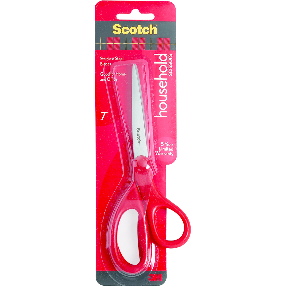 Scotch Home & Office Scissors | Red