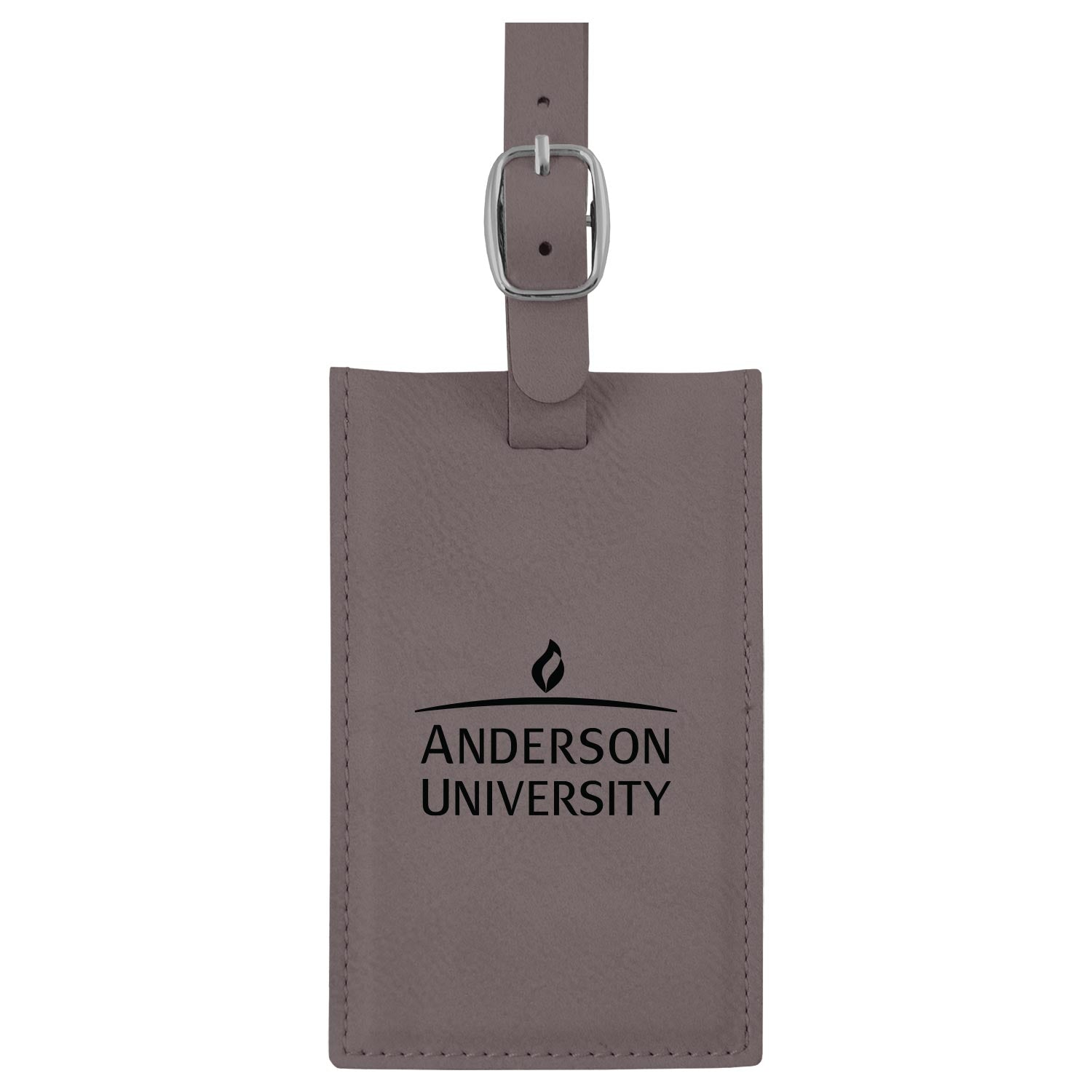 Velour Luggage Tag | Grey