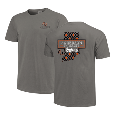 Comfort Colors Pattern State Tee, Grey