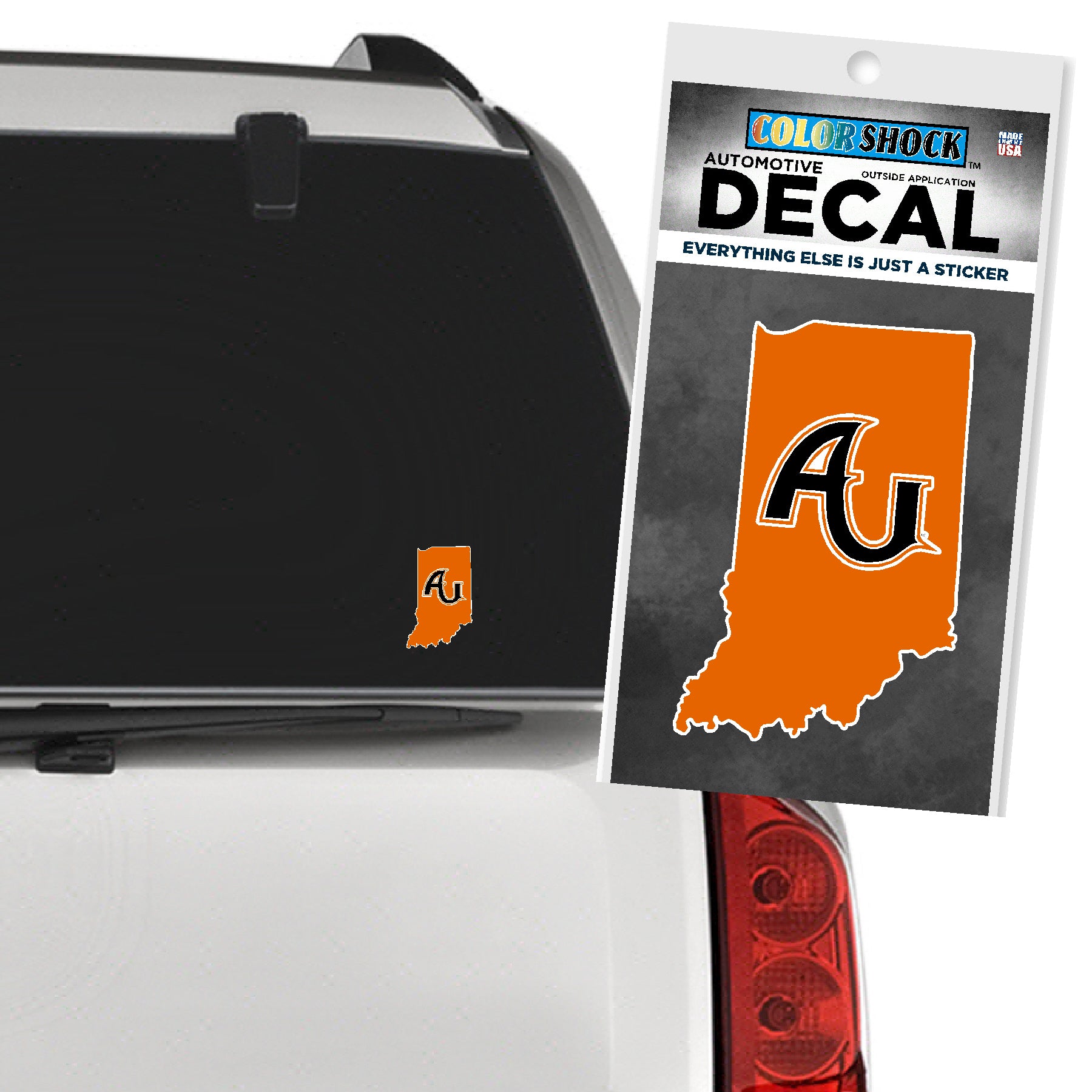 AU State Shape Decal