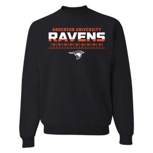 Crew Football Sweatshirt, Black (F24)