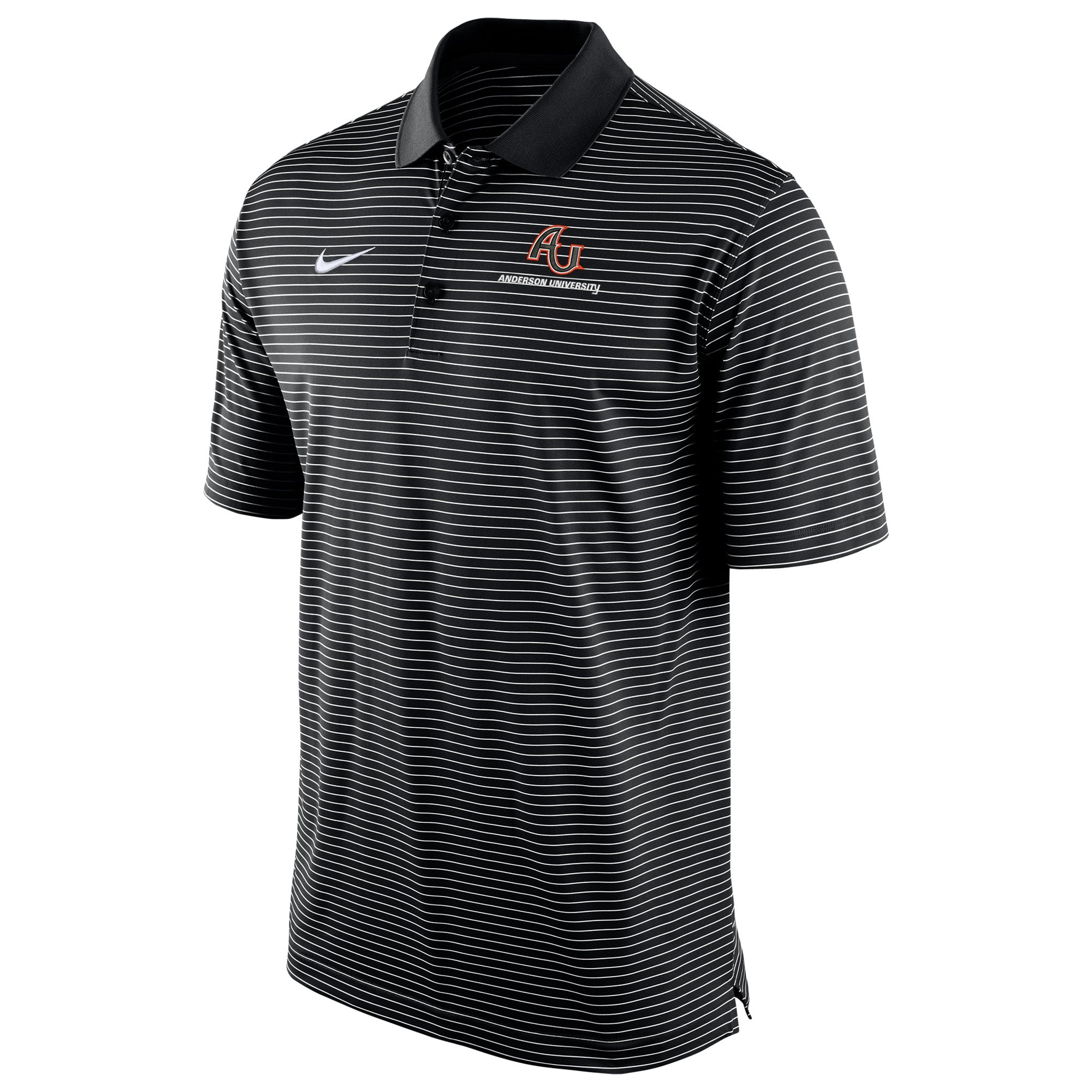 Nike Stadium Stripe Polo | Black