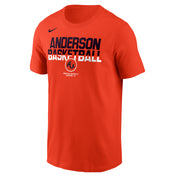 Nike Core Cotton Short Sleeve Basketball Tee | Orange