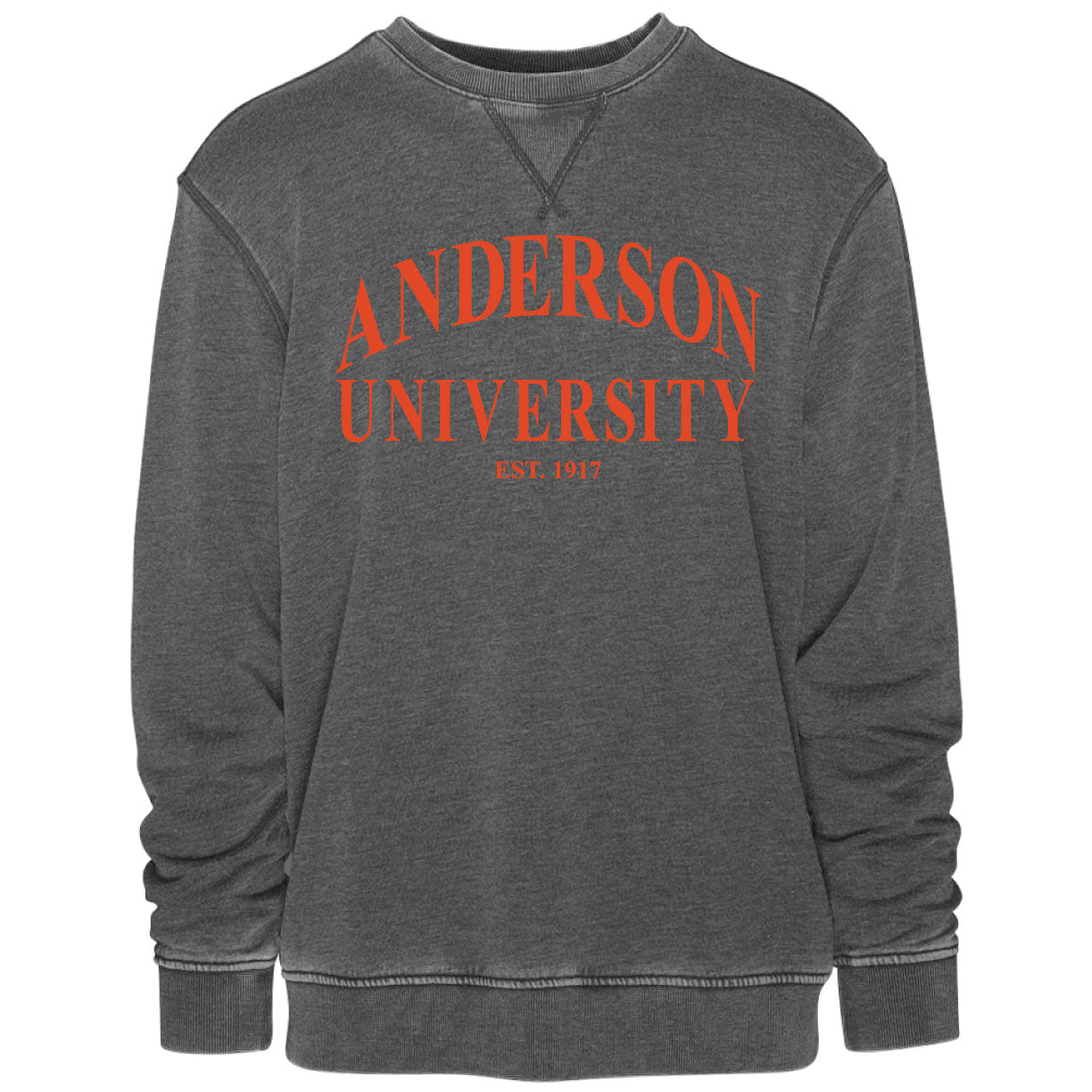 Vintage Washed Crewneck | Charcoal