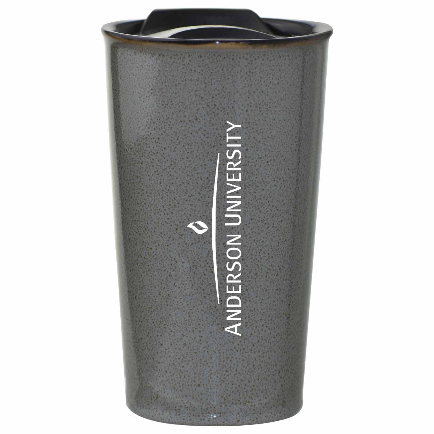 16oz. Reactive Glaze Ceramic Tumbler | Grey