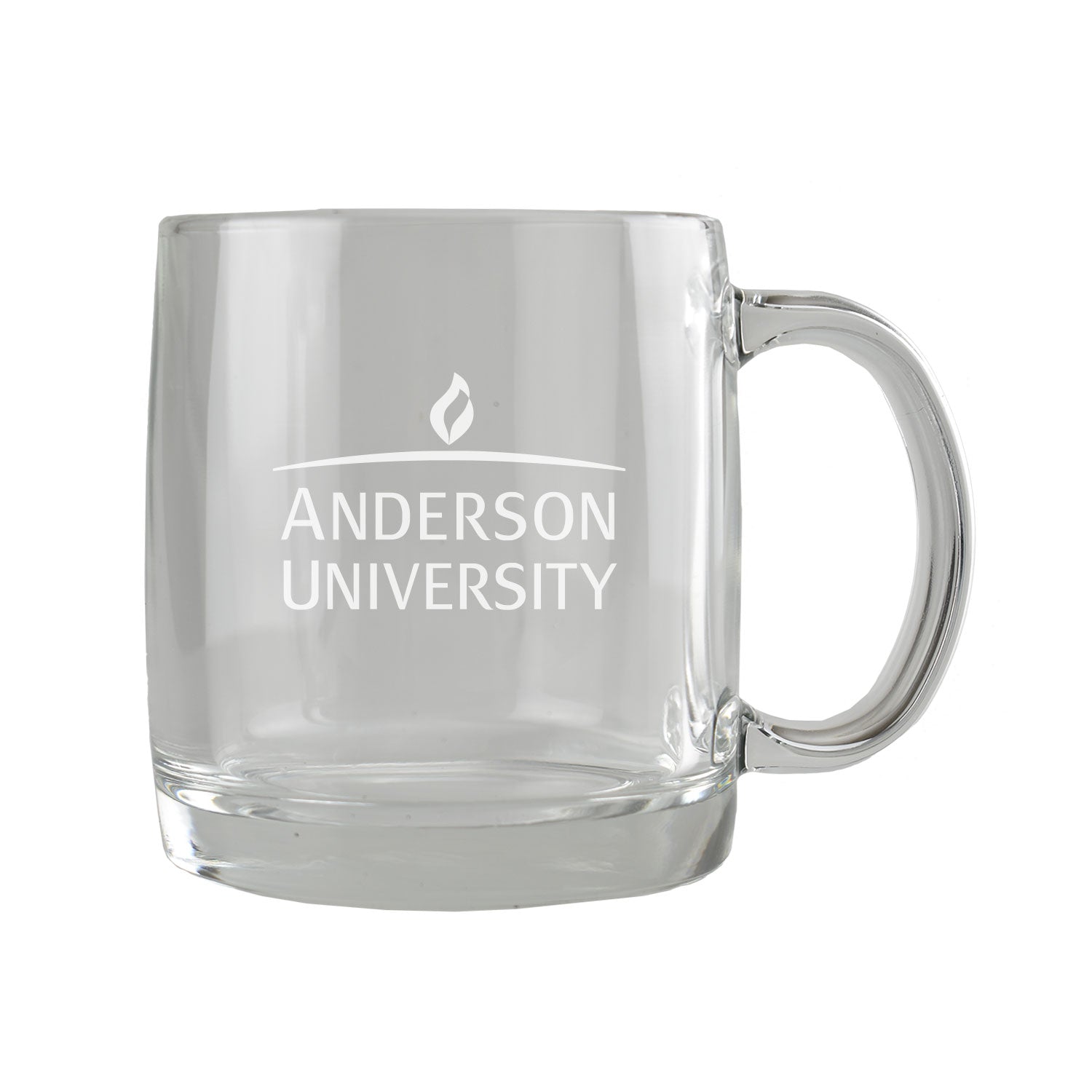 13oz. Glass Etched Mug