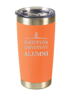 20oz Stainless Steel Tumbler, ALUMNI, Orange