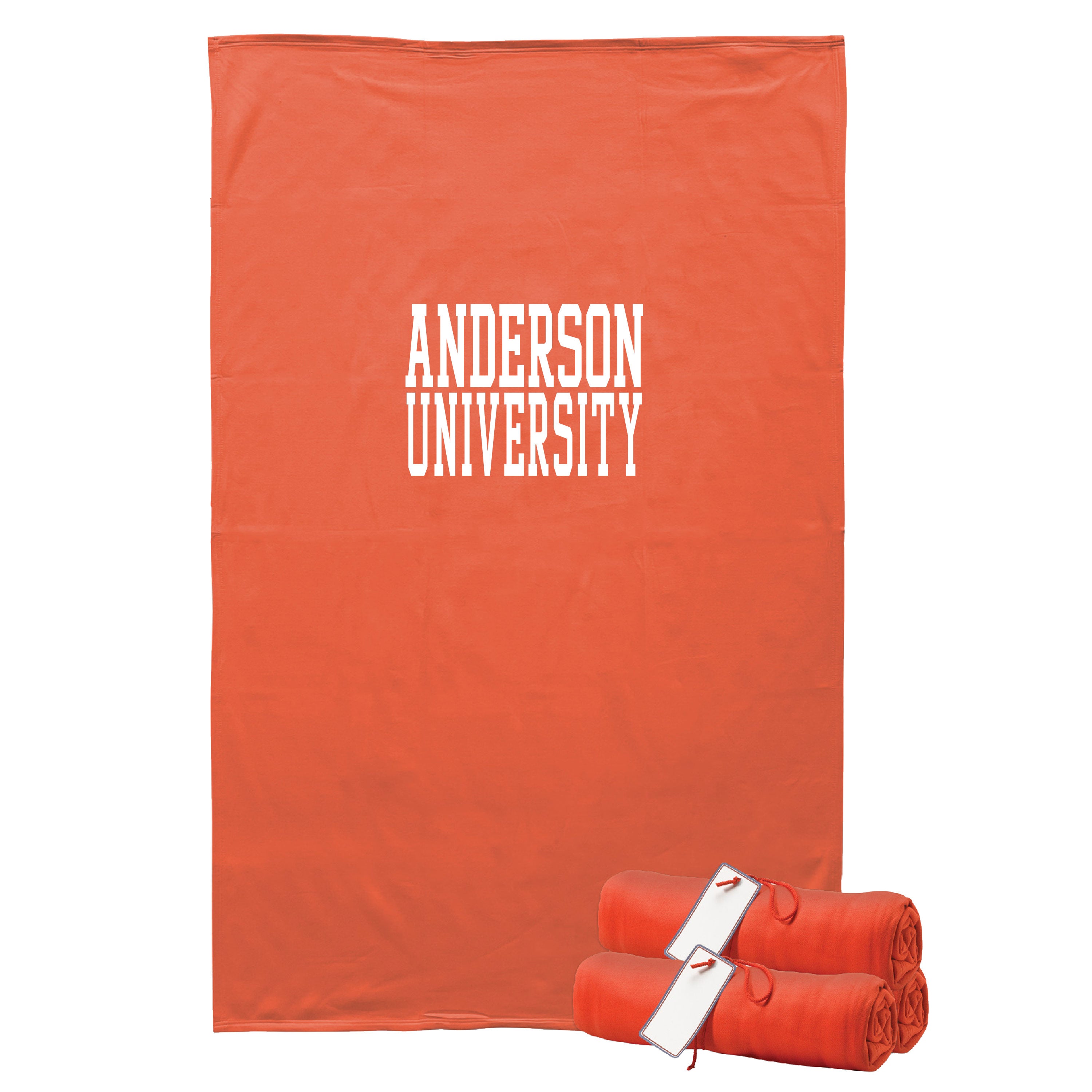 MV Sport Pro-Weave Sweatshirt Blanket | Orange