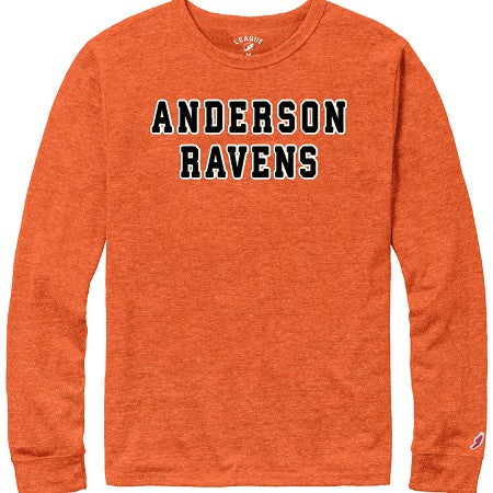 Victory Falls Long Sleeve Tee | Orange