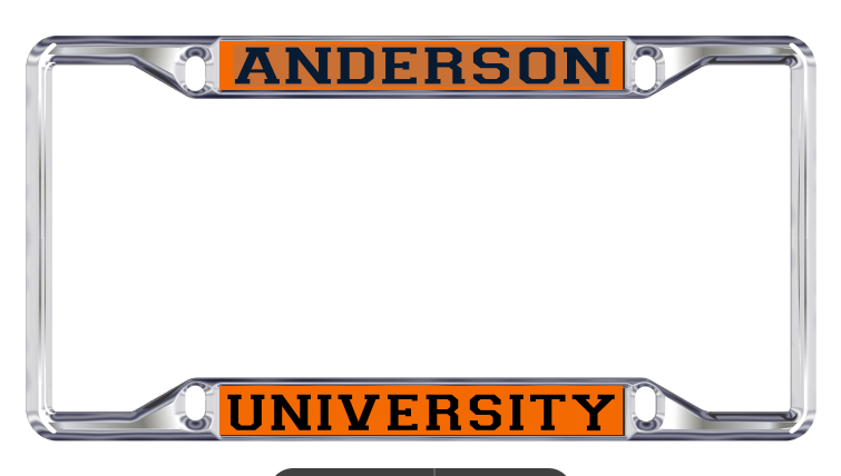 License Plate Frame | School Name