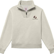Ladies 1991 Brushes 1/4 Zip | Oatmeal