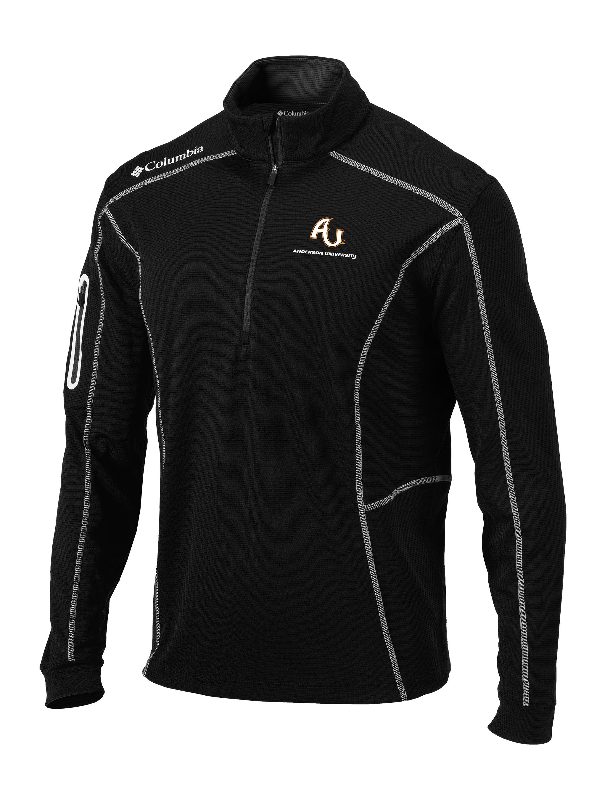 Omni-Wick Shotgun 1/4 Zip by Columbia | Black