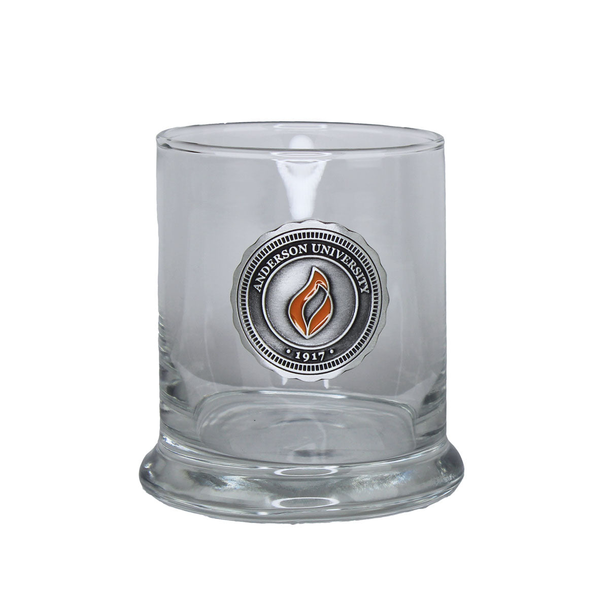 Pewter Candy Jar with University Seal