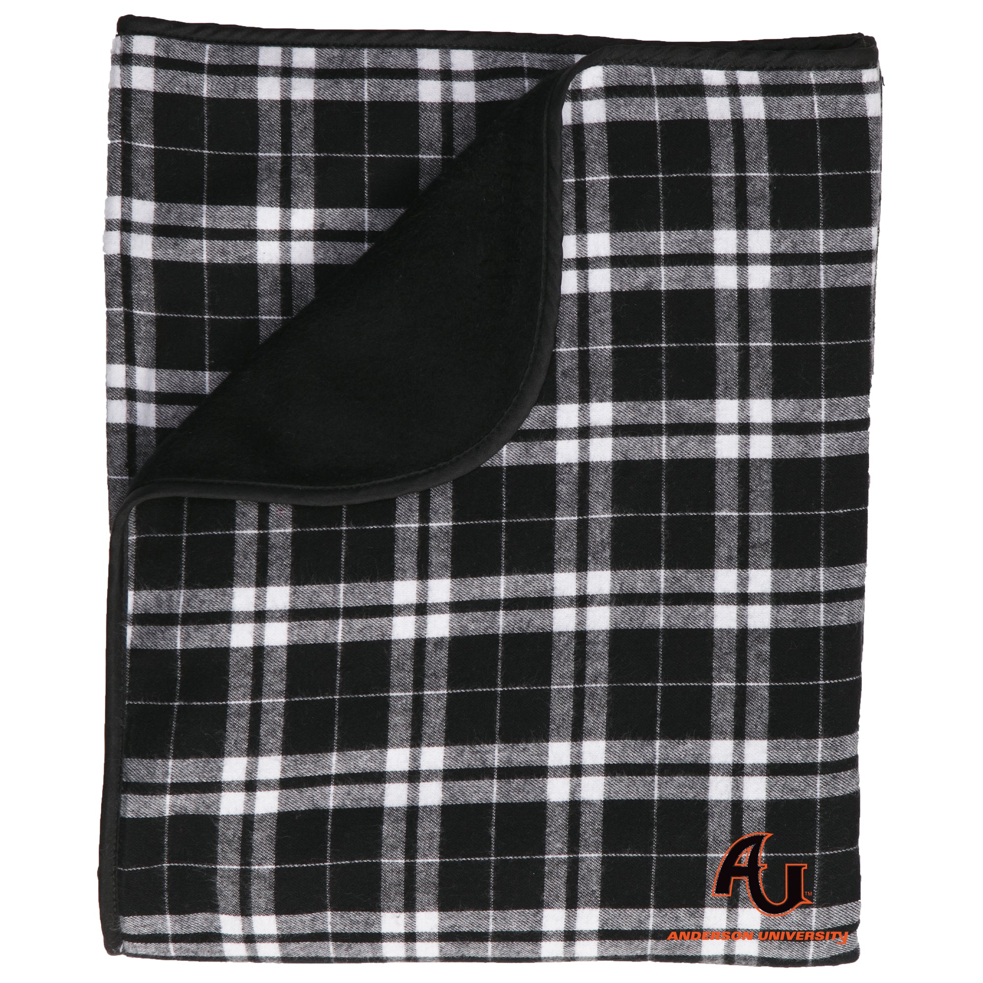 Premium Flannel Blanket | Black/White
