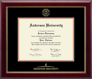 Church Hill Engraved Gold Embossed Diploma Frame