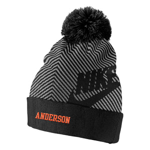 NIKE Futura Pom Beanie, Black (F23)