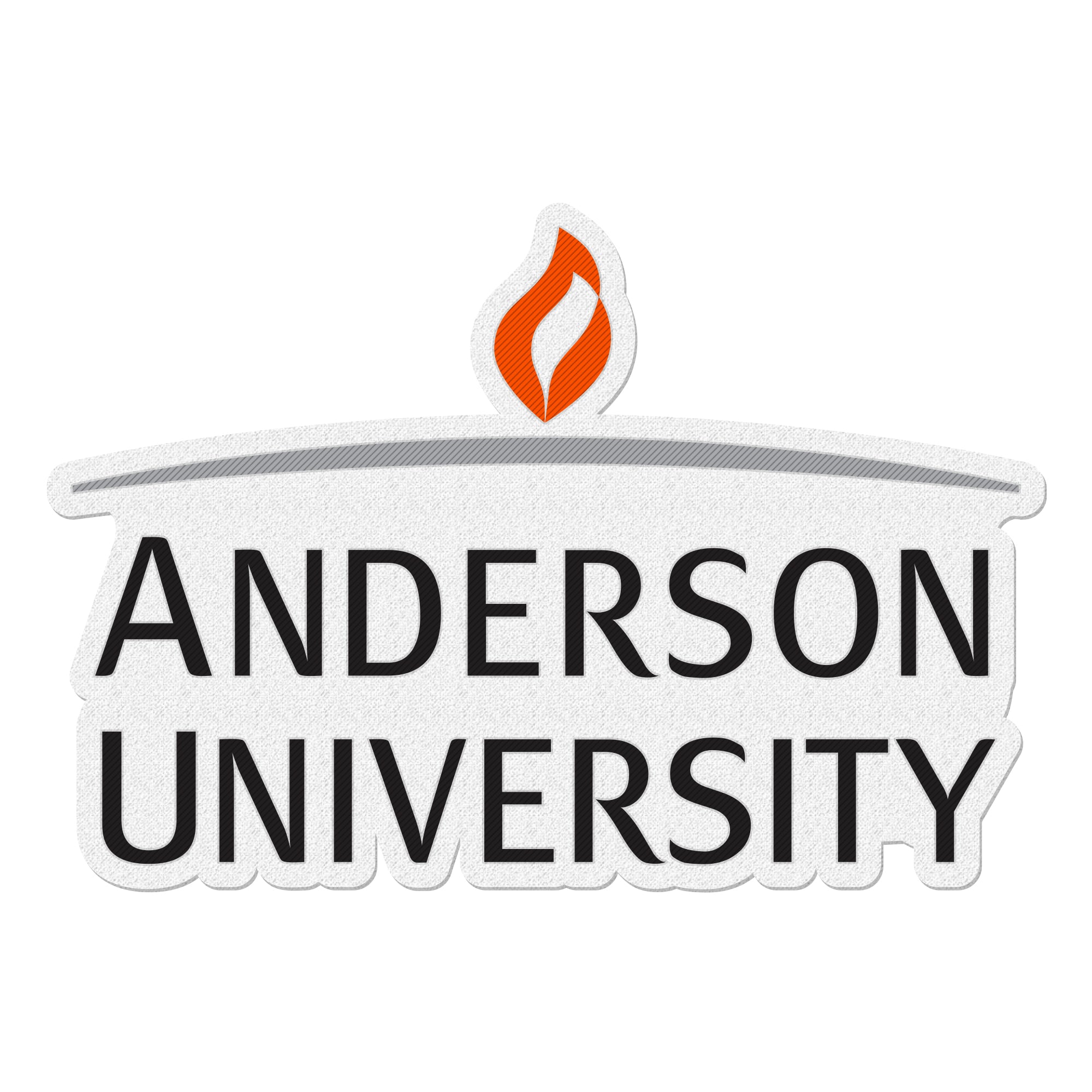 Embroidered Patch | White