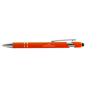 LXG Rubber Grip Stylus Pen, Orange