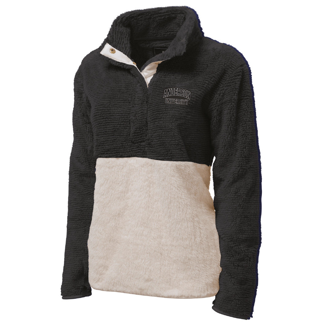 Women's fuzzy 2025 fleece pullover